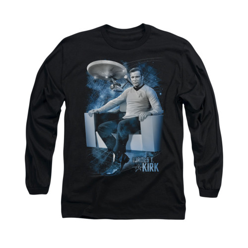 Star Trek Long Sleeve Shirt - the Captains Chair