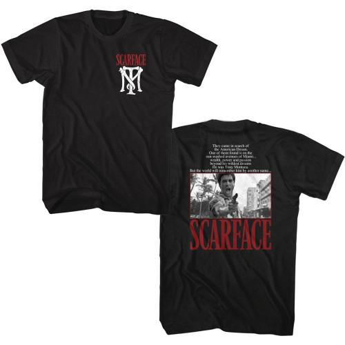 Image for Scarface T-Shirt - Other Name Scarface