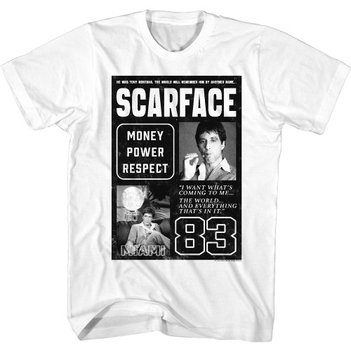 Image for Scarface T-Shirt - World Will Remember