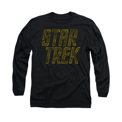 Star Trek Long Sleeve Shirt - Distressed Logo