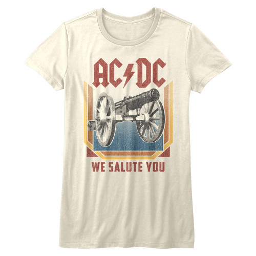 Image for AC/DC Girls T-Shirt - Salute Classic