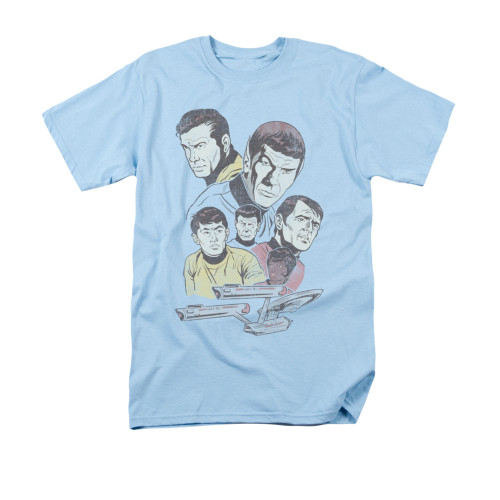 Star Trek T-Shirt - Retro Animated Crew