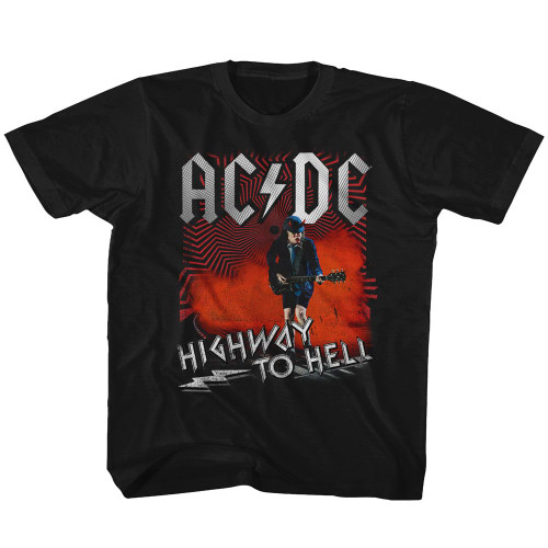 Image for AC/DC Highway to Hell Diamond Plate Classic Toddler T-Shirt