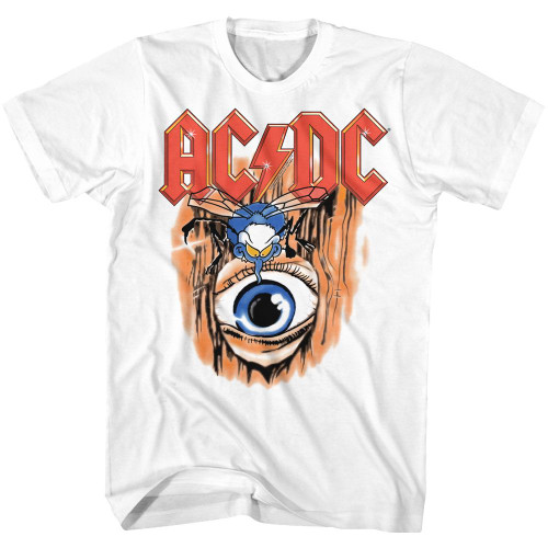 Image for AC/DC T-Shirt - Vintage Fly on Wall