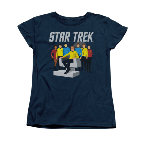 Star Trek Womans T-Shirt - Vector Crew