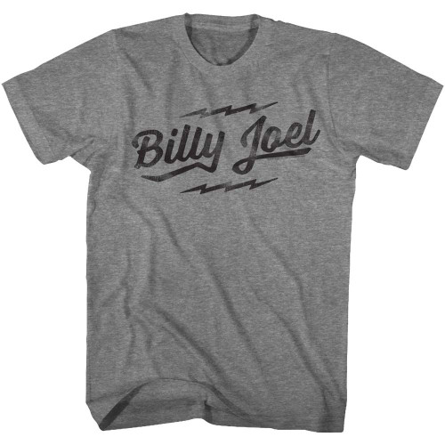 image for Billy Joel Heather T-Shirt - Billy Joel Logo