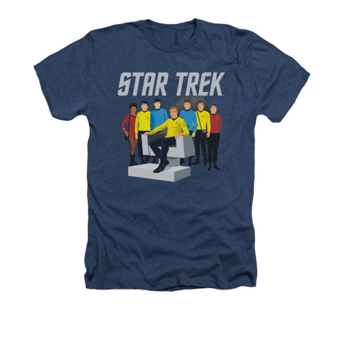 Star Trek Heather T-Shirt - Vector Crew
