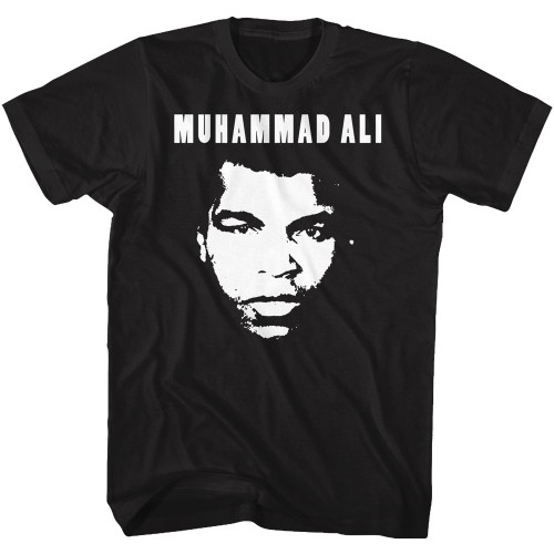 Image for Muhammad Ali T-Shirt - Silhouette Ali Face