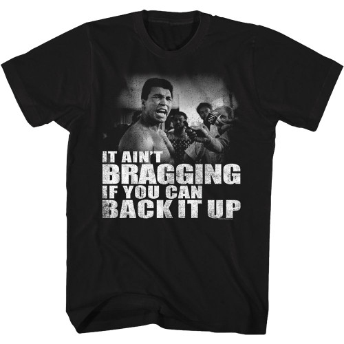 Image for Muhammad Ali T-Shirt - Distressed Back it Up