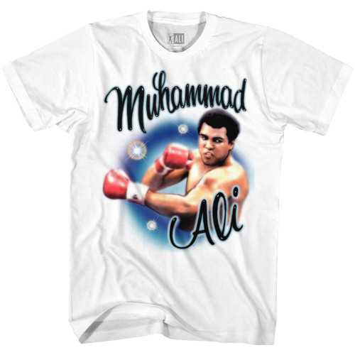 Image for Muhammad Ali T-Shirt - Airbrush Punch