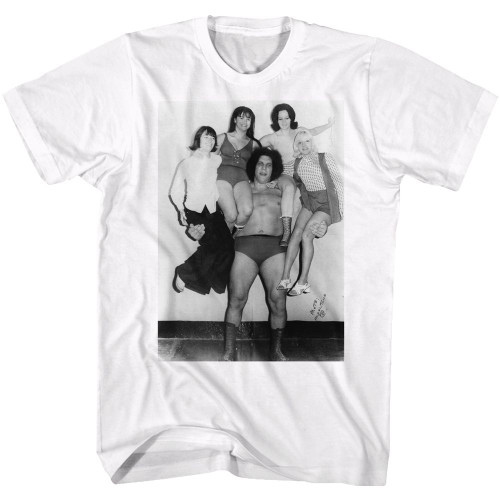 Image for Andre the Giant T-Shirt - Right and Left