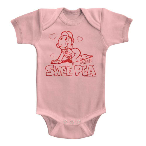 Image for Popeye Sweet Pea Infant Baby Creeper