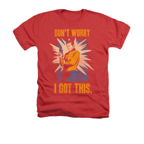 Star Trek Heather T-Shirt - Don't Worry I Got This