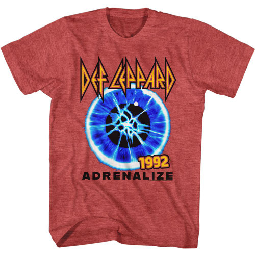 Image for Def Leppard Heather T-Shirt - Adrenalize 1992