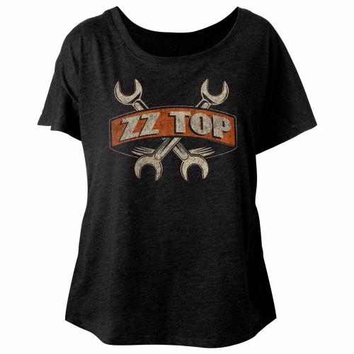 Image for ZZ Top Wrenches Juniors Dolman Top