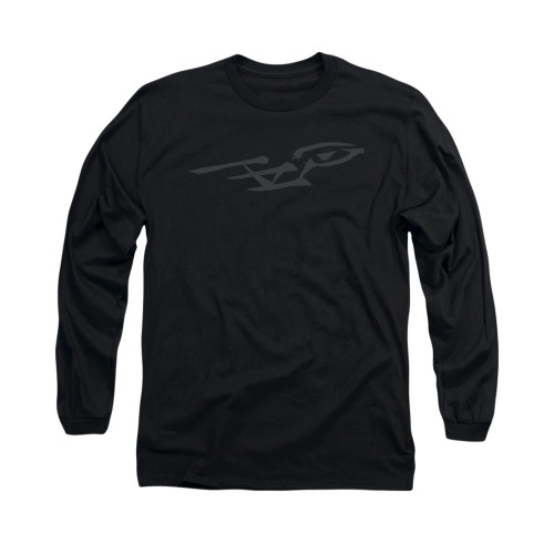 Image for Star Trek Long Sleeve Shirt - Brushwork Enterprise