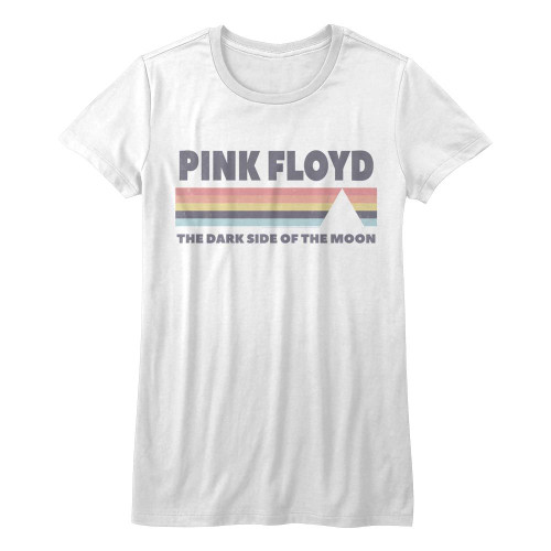 Image for Pink Floyd Girls T-Shirt - Dark Side of The Moon Line Prism