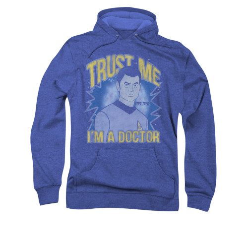 Image for Star Trek Hoodie - Trust Me.  I'm a Doctor