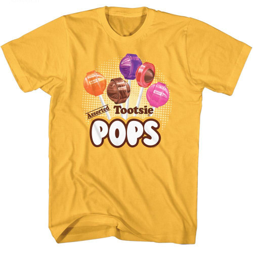 Image for Tootsie Roll T Shirt - Tootsie Pops