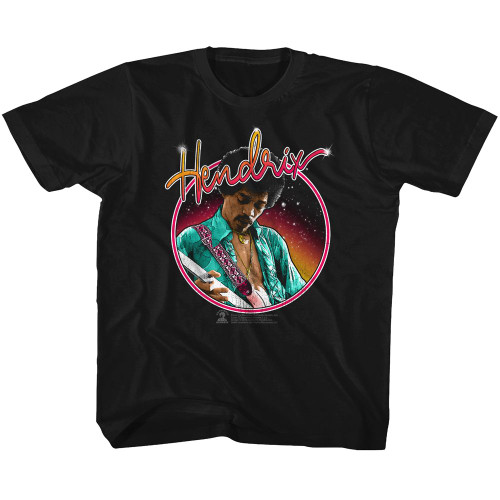 Image for Jimi Hendrix Circle Youth T-Shirt