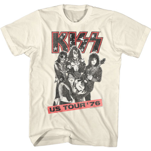 Image for Kiss T-Shirt - US Tour '76
