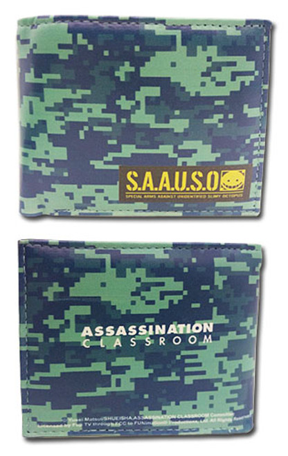 Image for Assassination Classroom S.A.A.U.S.O. Emblem Boy Bi Fold Wallet