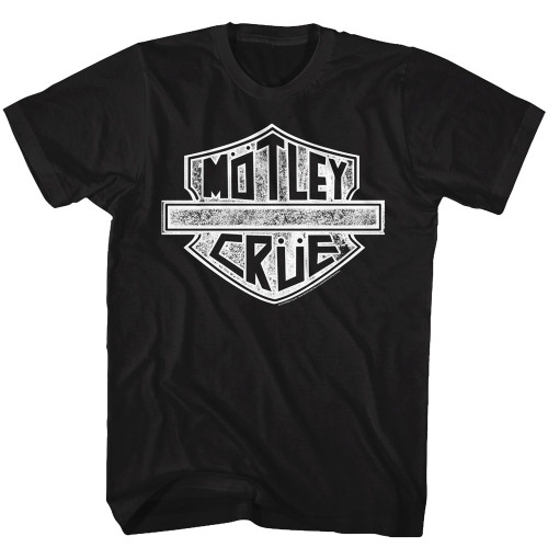 Image for Motley Crue T-Shirt - Distressed Motorcycle Logo