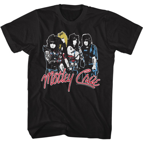 Image for Motley Crue T-Shirt - Band And Logo