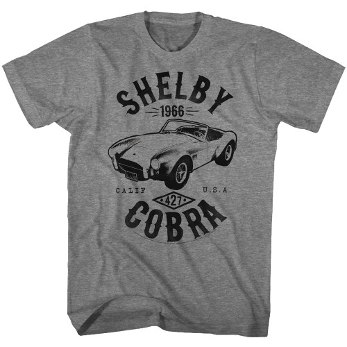 Image for Shelby Cobra T Shirt - Calif USA 427