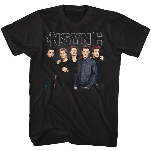 Image for NSYNC T-Shirt - Stark Group Shot