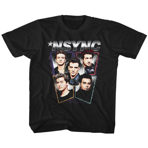 Image for NSYNC Heads Youth T-Shirt