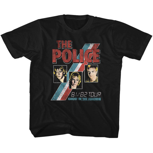 Image for The Police Ghost in the Machine Tour Youth T-Shirt