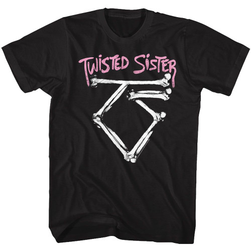 Image for Twisted Sister T-Shirt - Vintage Bone Logo