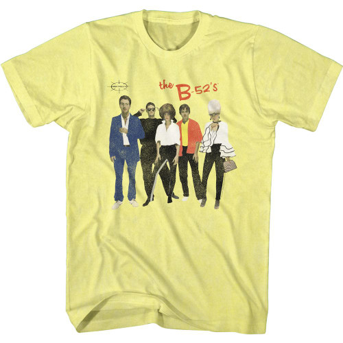 Image for The B52s Heather T-Shirt - Retro Band Photo