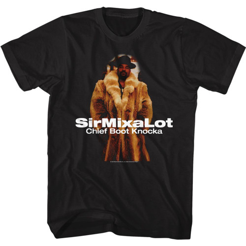 Image for Sir Mix a Lot T-Shirt - SirMixaLot Chief Boot Knocka