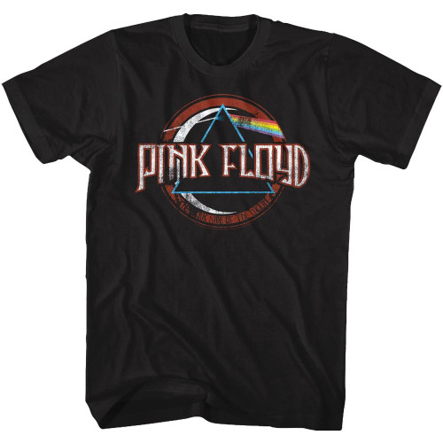 Image for Pink Floyd T-Shirt - Dark Side of the Moon Circle Logo