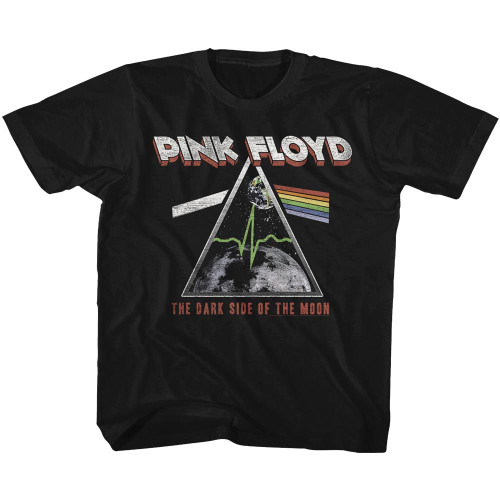 Image for Pink Floyd Dark Side of the Moon Space Logo Toddler T-Shirt