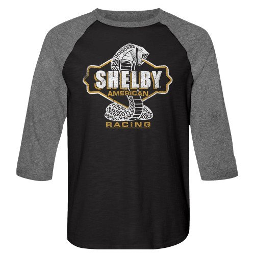 Image for Shelby Cobra 3/4 sleeve raglan - Old Sign Color Change