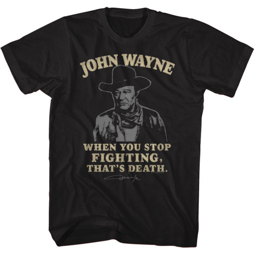 Image for John Wayne T-Shirt - That's Death