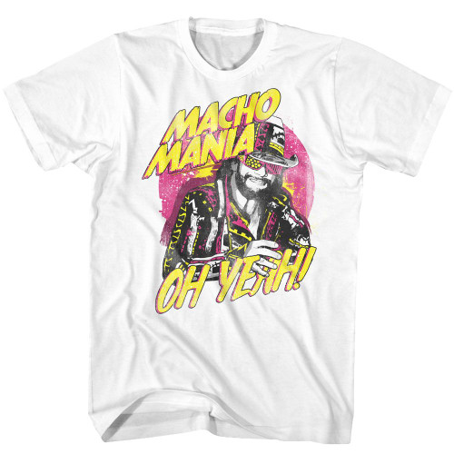 Image for Macho Man T-Shirt - Macho Mania Oh Yeah!