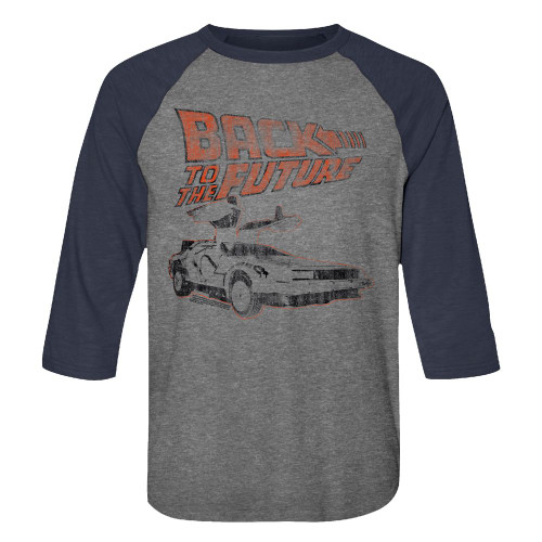 Image for Back to the Future 3/4 sleeve raglan - My Other Car