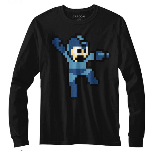 Image for Mega Man Long Sleeve T Shirt - Jumpman