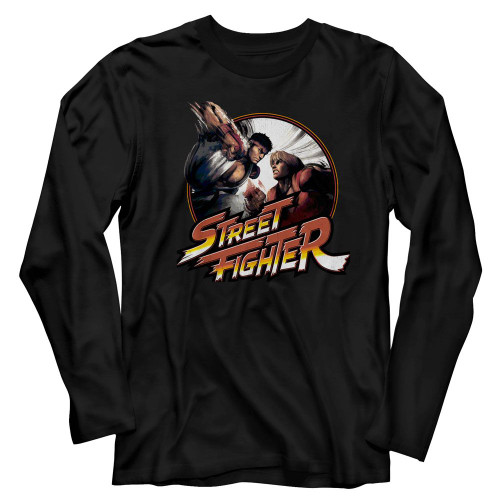 Image for Street Fighter Long Sleeve T Shirt - Punchy