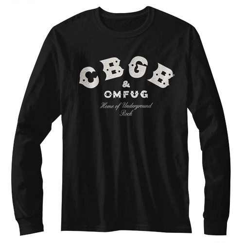 Image for CBGB Long Sleeve T Shirt - The Classic Logo