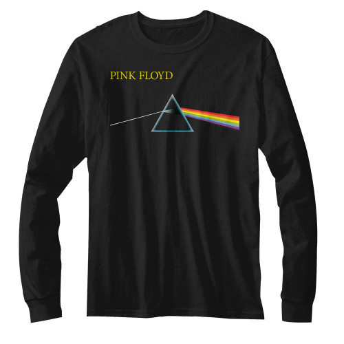 Image for Pink Floyd Long Sleeve T Shirt - Light and Prism