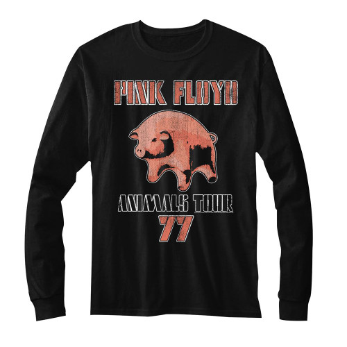 Image for Pink Floyd Long Sleeve T Shirt - Tour 77