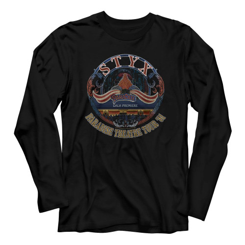 Image for Styx Long Sleeve T Shirt - Paradise Theater Tour '81