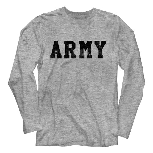 Image for U.S. Army Long Sleeve T Shirt - Military Training Logo