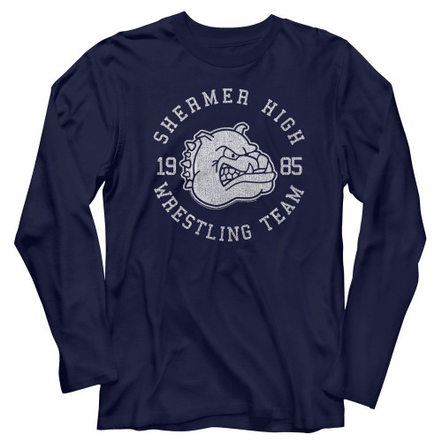 Image for The Breakfast Club Long Sleeve T Shirt - Wrestling Team