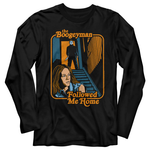 Image for Halloween Long Sleeve T Shirt - Boogeyman Followed